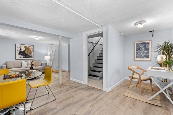 Dining room, Interior, Wood Texture Flooring