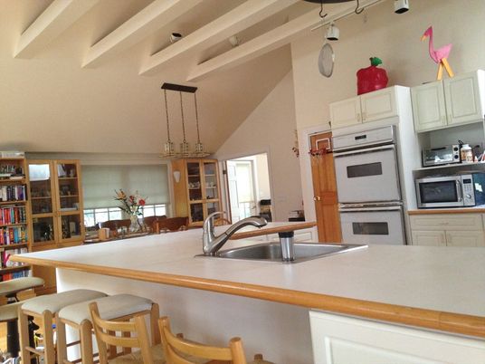 Interior, Kitchen, Pendant Lights, Stainless Steel Appliances