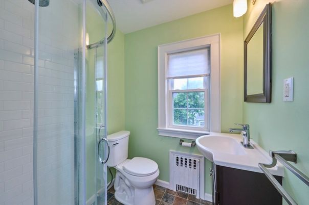 Bathroom, Glass Shower, Interior