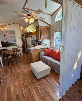 Dining room, Interior, Kitchen, Living room, Wood Texture Flooring
