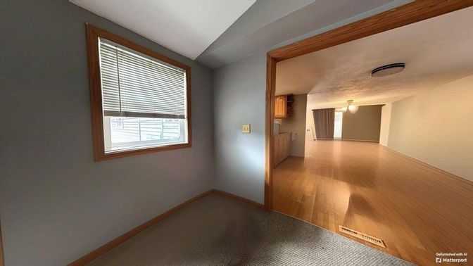 Empty room, Interior, Wood Texture Flooring