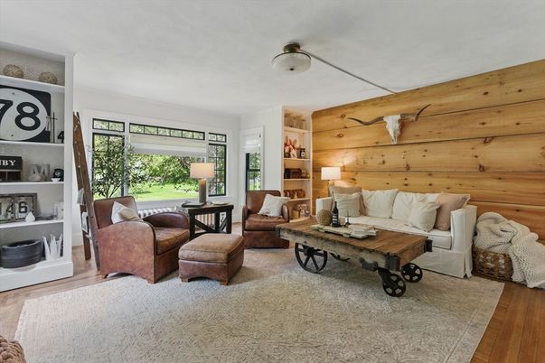 Interior, Living room, Wood Texture Flooring, Wooden Walls