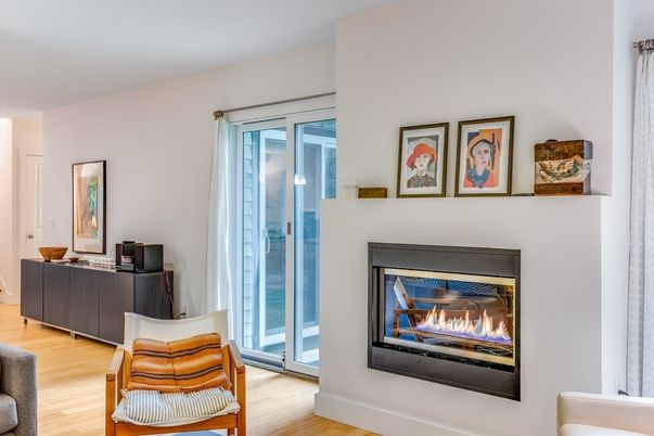 Fireplace, Interior, Wood Texture Flooring
