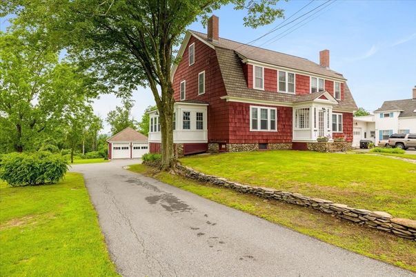 Detached Garage, Exterior, Facade, Cape Cod