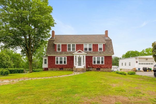 Backyard, Detached Garage, Exterior, Facade, Georgian