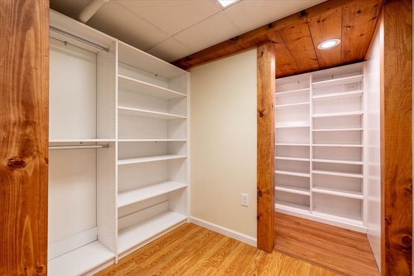 Interior, Recessed Lighting, Walk-in Closets, Wood Texture Flooring