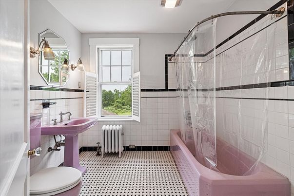 Bathroom, Glass Shower, Interior