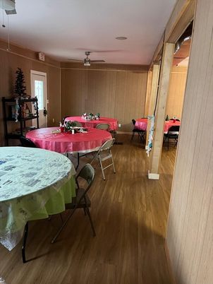 Dining room, Interior, Wood Texture Flooring