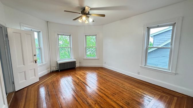 Empty room, Interior, Wood Texture Flooring