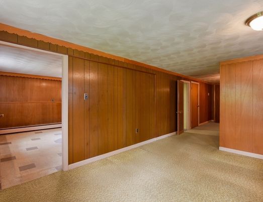 Empty room, Interior, Wooden Walls