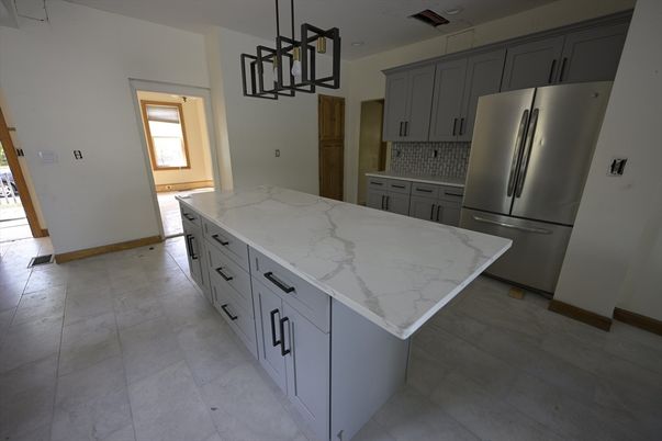 Interior, Kitchen, Pendant Lights