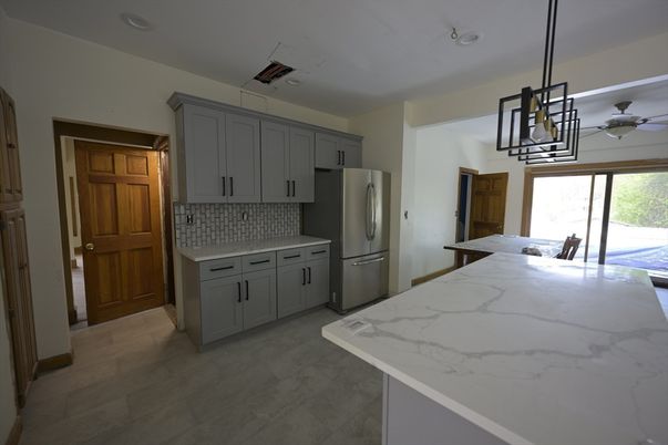 Interior, Kitchen, Pendant Lights, Recessed Lighting