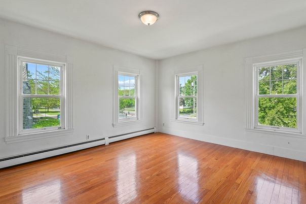Empty room, Interior, Wood Texture Flooring