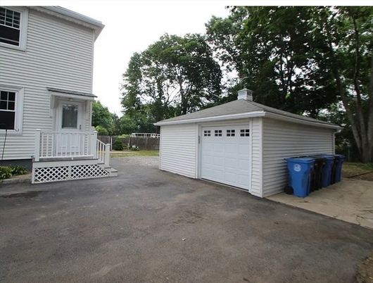 Backyard, Detached Garage, Exterior
