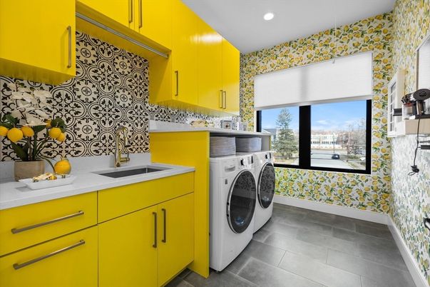 Interior, Recessed Lighting, Washer