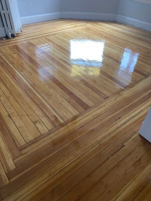 Empty room, Interior, Wood Texture Flooring