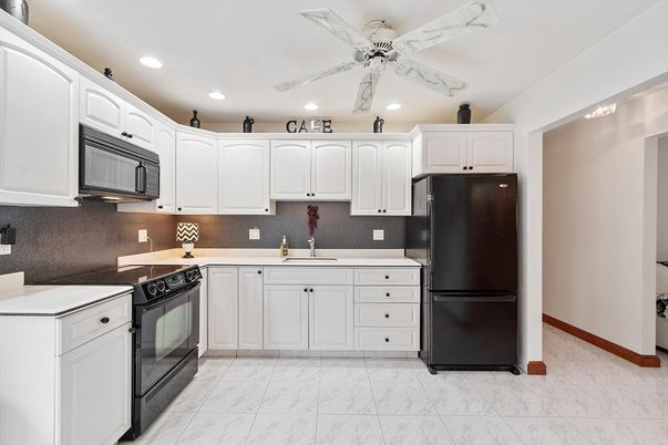 Interior, Kitchen, Marble, Recessed Lighting