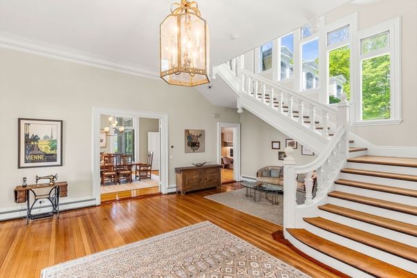 Dining room, Interior, Wood Texture Flooring