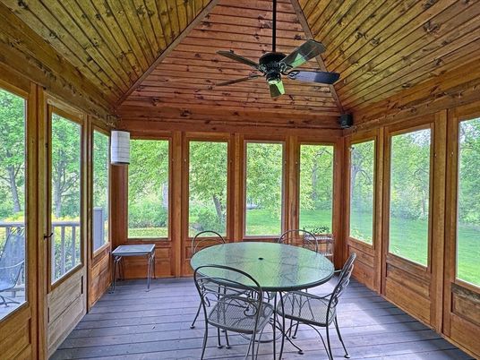 Interior, Sun Room, Wooden Ceilings, Wood Texture Flooring, Wooden Walls
