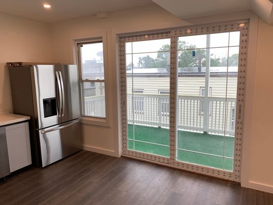 Interior, Recessed Lighting, Stainless Steel Appliances, Wood Texture Flooring