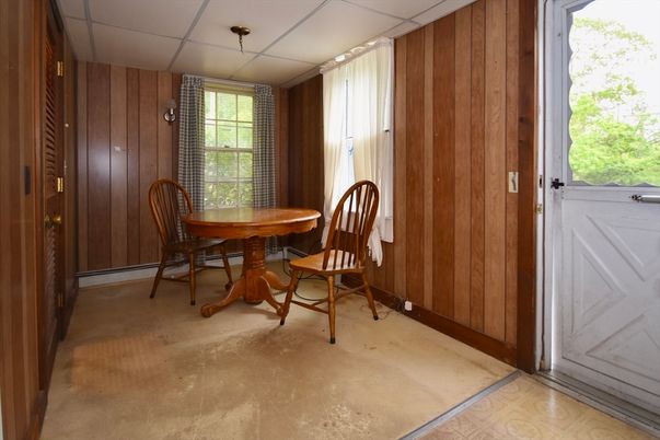 Dining room, Interior, Wooden Walls