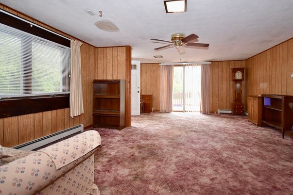 Empty room, Interior, Wooden Walls