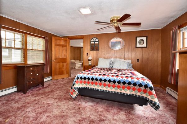 Bedroom, Interior, Wooden Walls