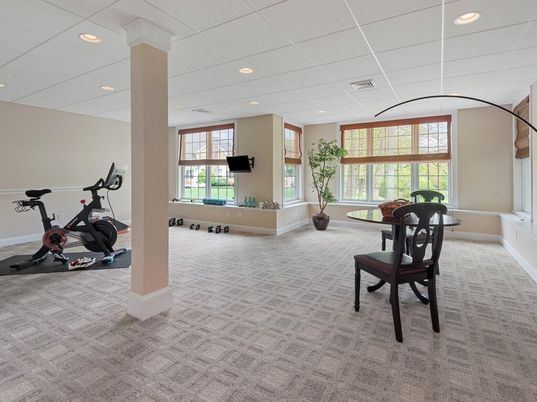 Fitness Equipment, Interior, Recessed Lighting
