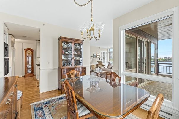 Chandelier, Dining room, Interior, Living room, Water, Wood Texture Flooring