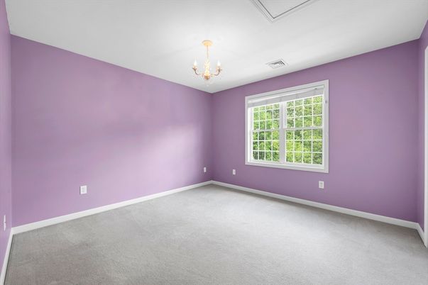 Chandelier, Empty room, Interior