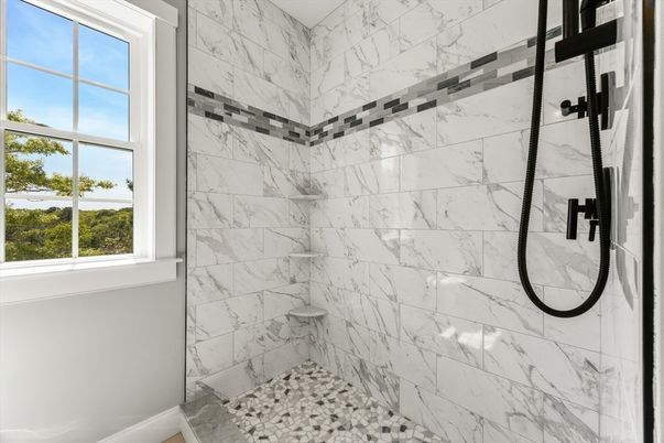 Bathroom, Interior, Marble Walls