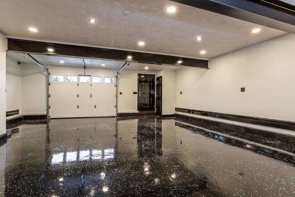 Garage, Interior, Recessed Lighting