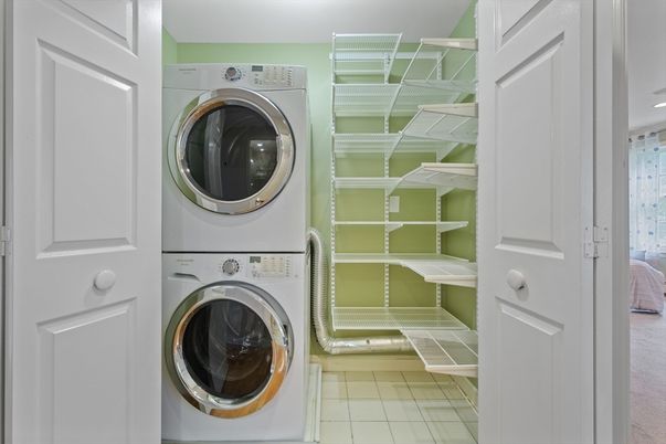 Interior, Utility Closets, Washer