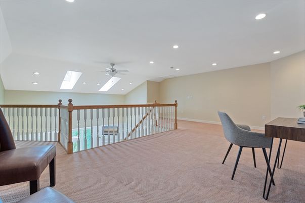 Home Office, Interior, Recessed Lighting