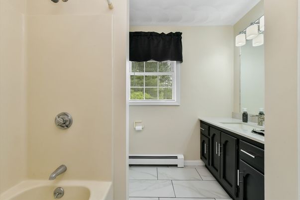 Bathroom, Dual Sink Vanities, Interior, Marble