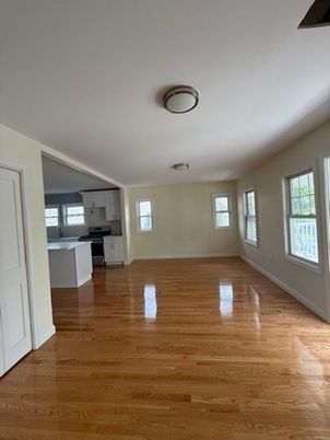 Empty room, Interior, Kitchen, Wood Texture Flooring