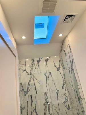 Interior, Marble Walls, Recessed Lighting