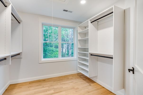 Interior, Recessed Lighting, Walk-in Closets, Wood Texture Flooring