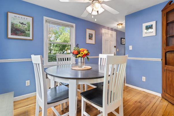 Dining room, Interior, Wood Texture Flooring