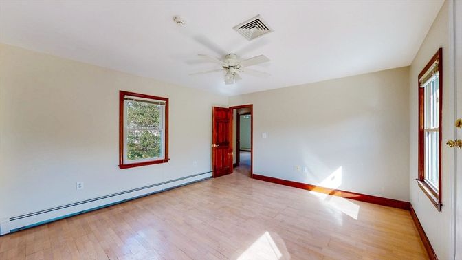 Empty room, Interior, Wood Texture Flooring