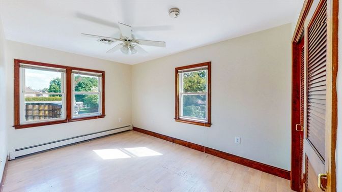 Empty room, Interior, Wood Texture Flooring
