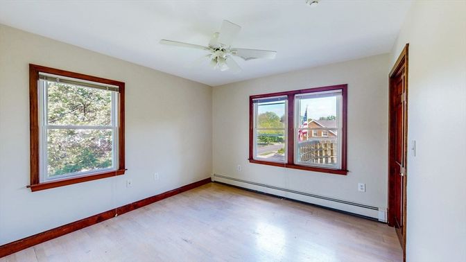 Empty room, Interior, Wood Texture Flooring