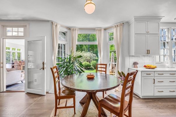 Dining room, Interior, Wood Texture Flooring