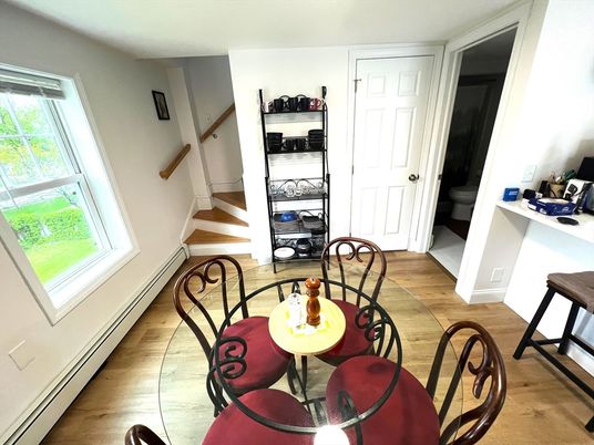 Dining room, Interior, Wood Texture Flooring