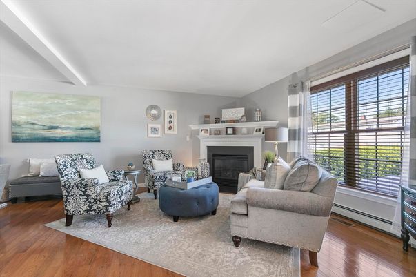 Fireplace, Interior, Living room, Wood Texture Flooring