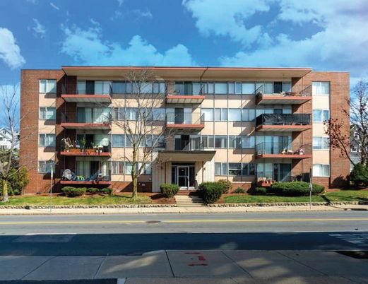 Exterior, Facade, Condo Building