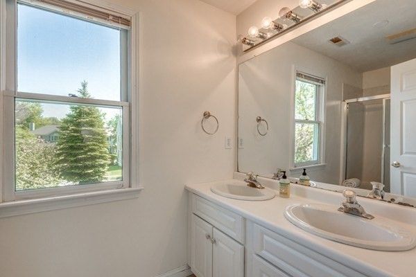 Bathroom, Dual Sink Vanities, Glass Shower, Interior
