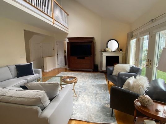 Fireplace, Interior, Living room, Wood Texture Flooring