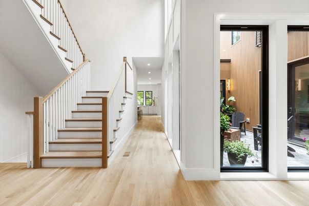 Interior, Recessed Lighting, Wood Texture Flooring