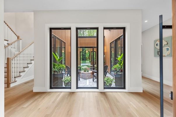 Interior, Recessed Lighting, Wood Texture Flooring